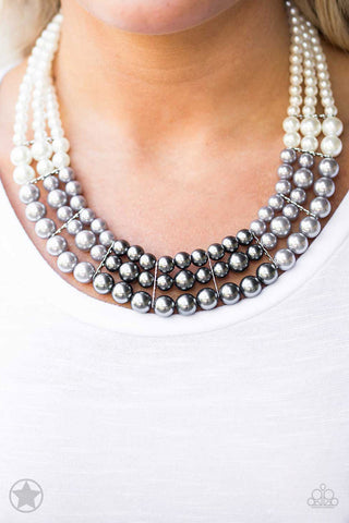 Lady In Waiting - White Necklace