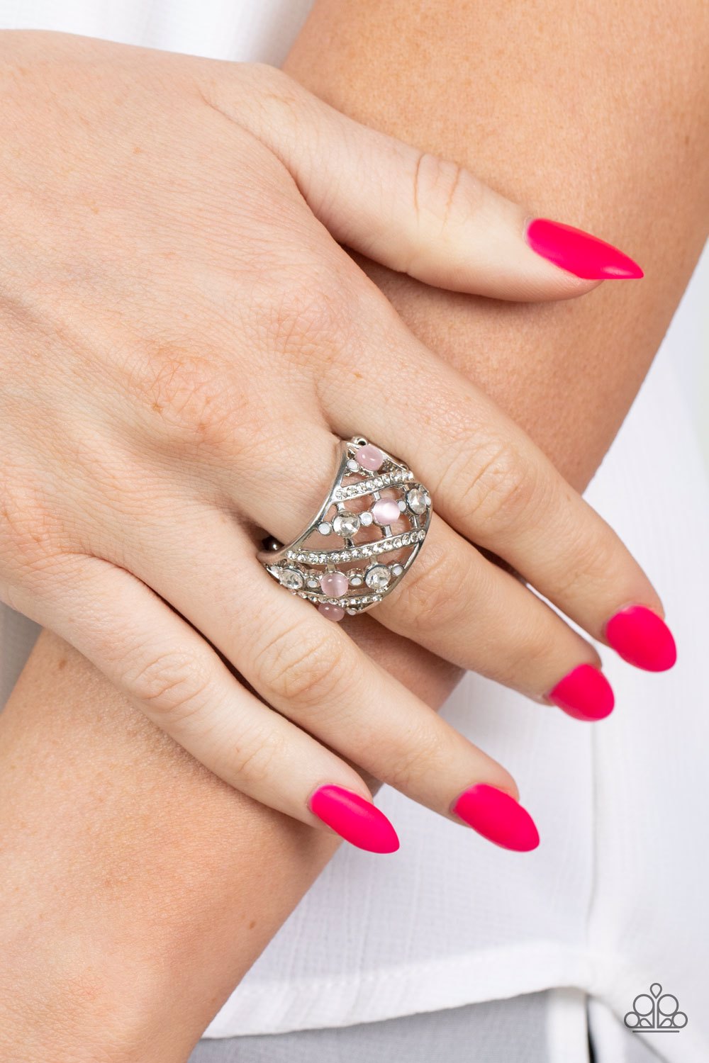 Bubbles for Brunch - Pink Ring
