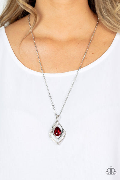 Dauntless Demure - Red Necklace