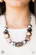 A Warm Welcome - Brown Necklace