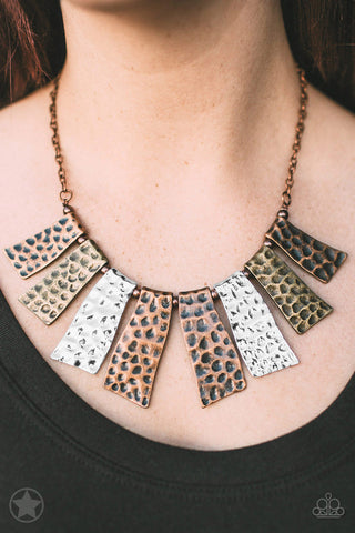 A Fan of the Tribe - Copper Necklace