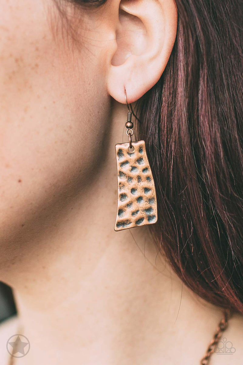 A Fan of the Tribe - Copper Necklace