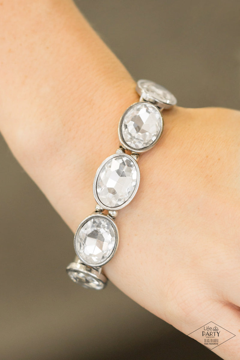 DIVA In Disguise - White Bracelet