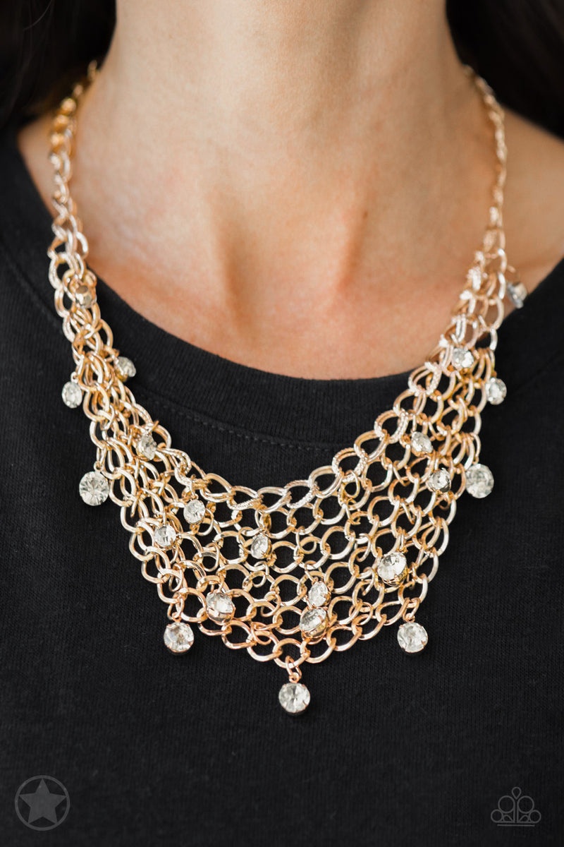 Fishing for Compliments - Gold Necklace