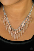Speak Of The DIVA - Brown Necklace