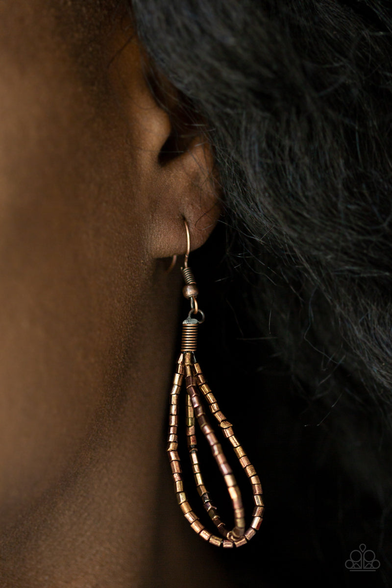 Flashy Fashion - Copper Necklace