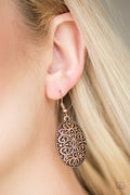 Wistfully Whimsical - Copper Earrings