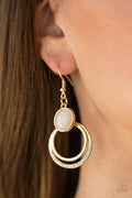 Dreamily Dreamland - Gold Earrings