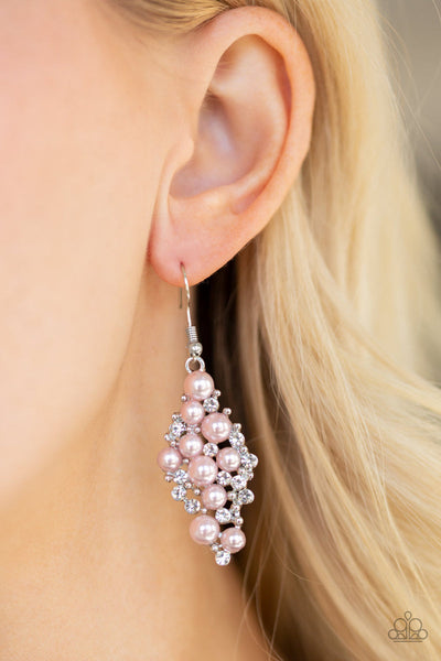 Famous Fashion - Pink Earrings