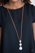 Embrace The Journey - Orange Necklace