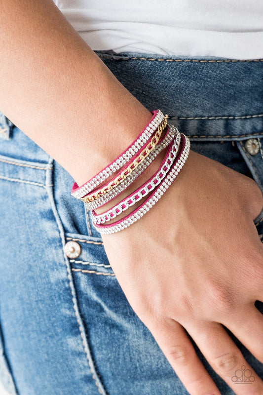 Fashion Fiend - Pink Bracelet