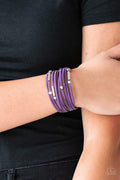 Back To BACKPACKER - Purple Bracelet