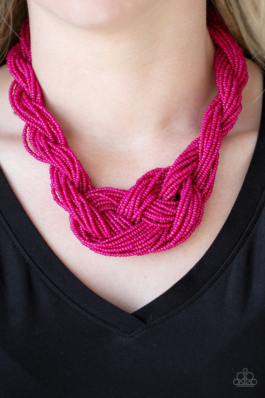 A Standing Ovation - Pink Necklace