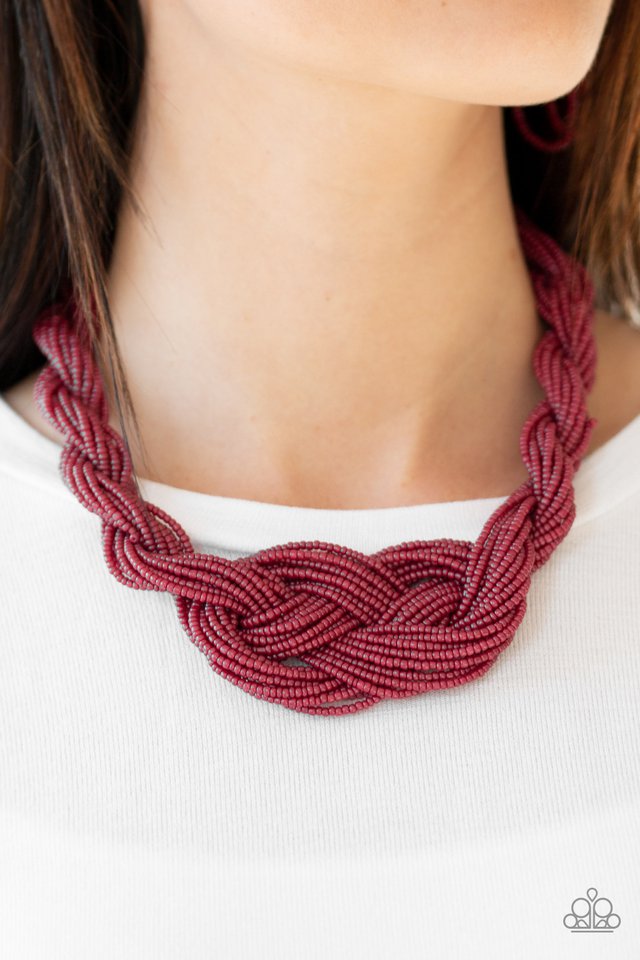 A Standing Ovation - Red Necklace