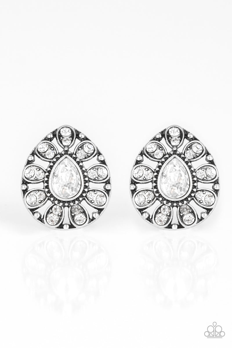 treasure-retreat-white-post earrings