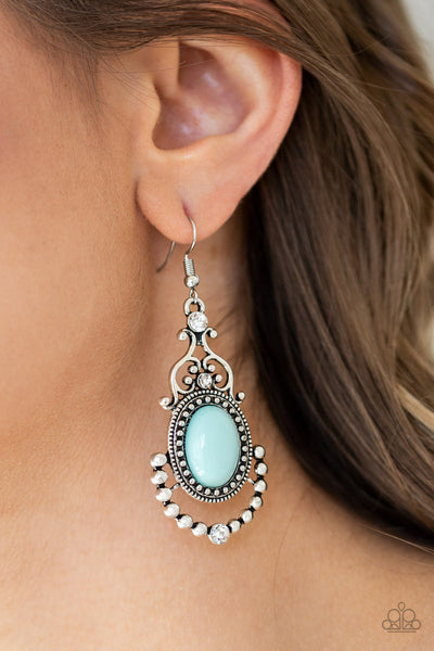 CAMEO and Juliet - Blue Earrings