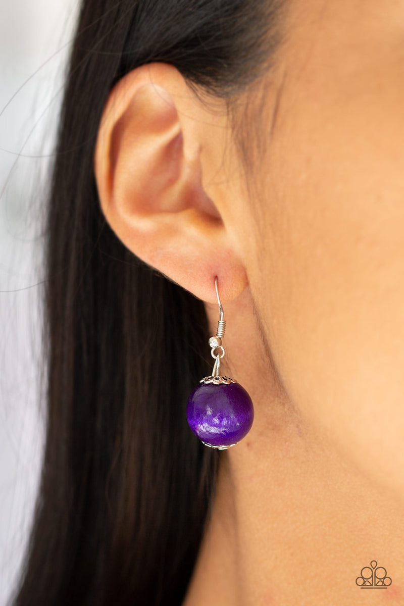 Tahiti Tropic - Purple Necklace