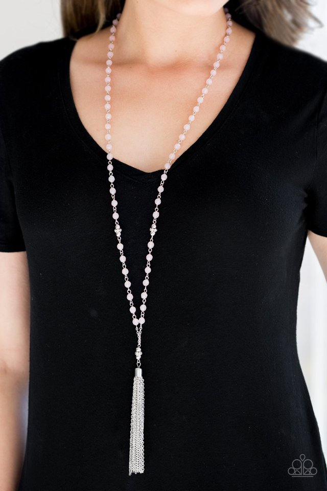 Tassel Takeover - Pink Necklace