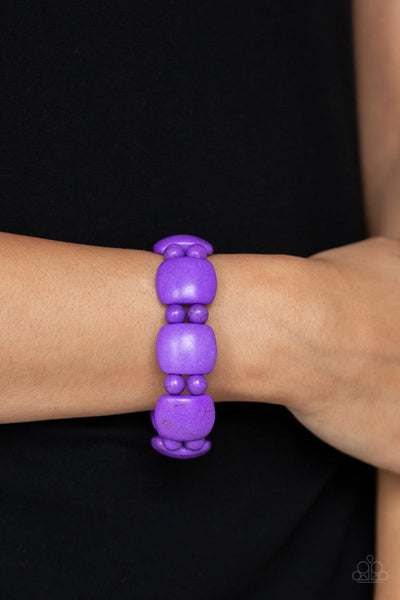 Dont Be So NOMADIC! - Purple Bracelet