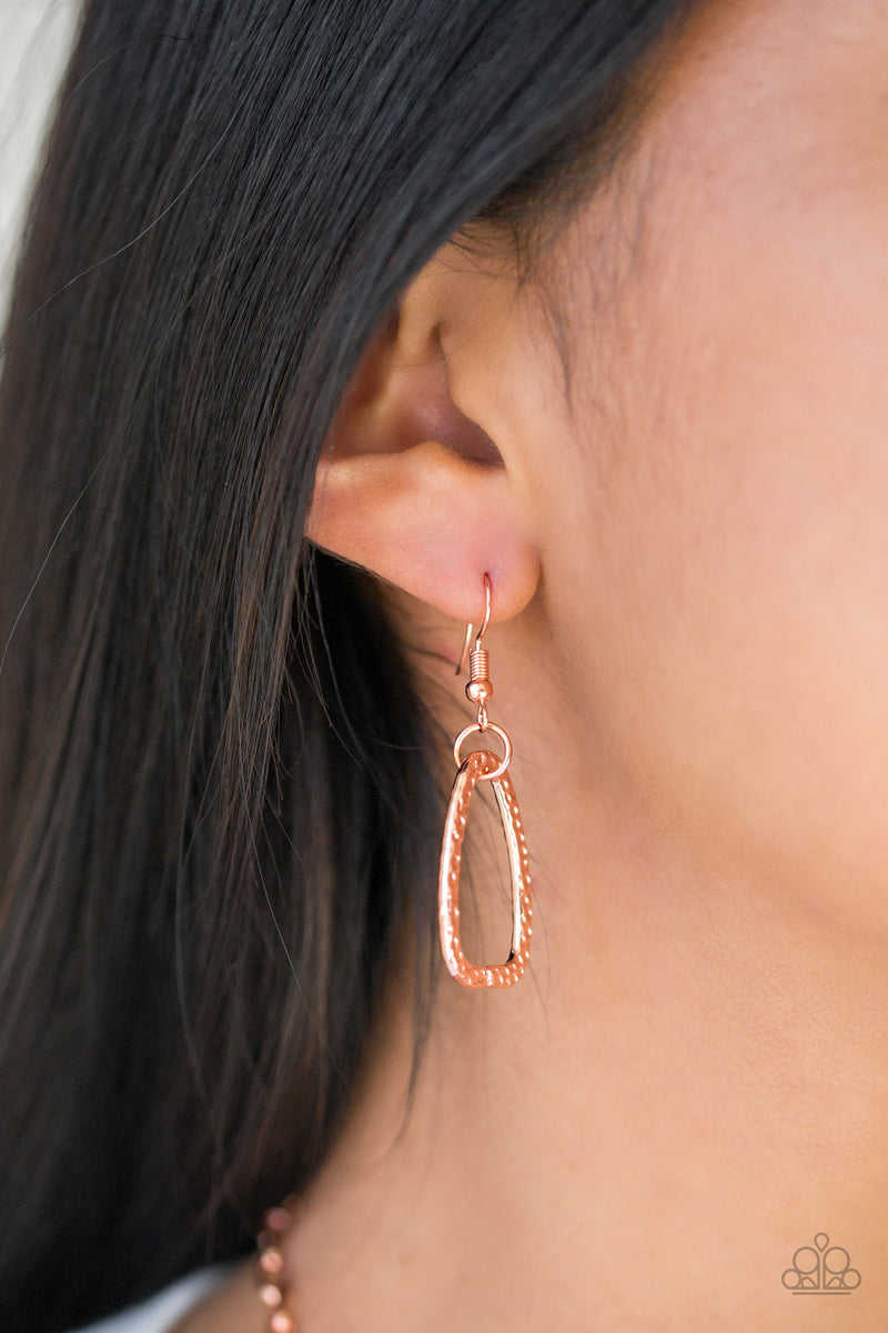 Metro Nouveau - Copper Necklace