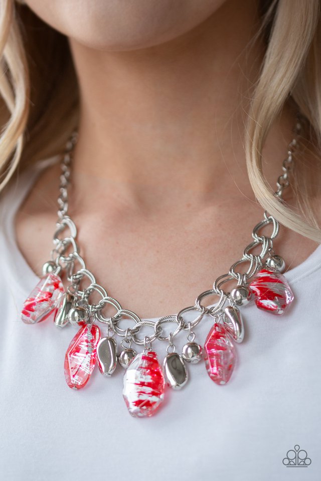 Chroma Drama - Red Necklace