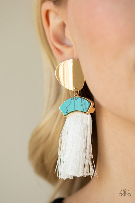Insta Inca - Blue Post Earrings