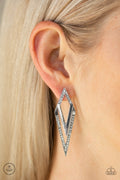 Point-BANK - White Post Earrings