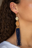 Lotus Gardens - Blue Earrings