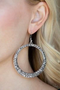 So Demanding - Silver Earrings