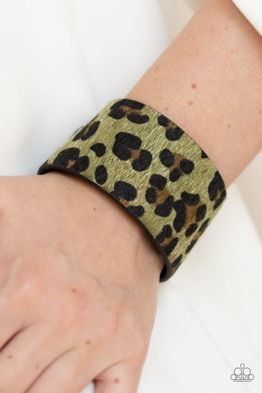 Cheetah Cabana - Green Bracelet