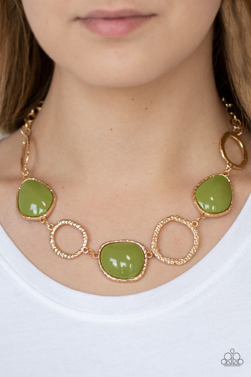 Haute Heirloom - Green Necklace