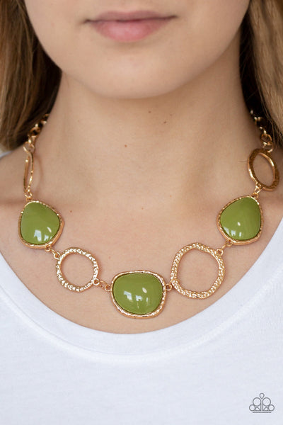 Haute Heirloom - Green Necklace