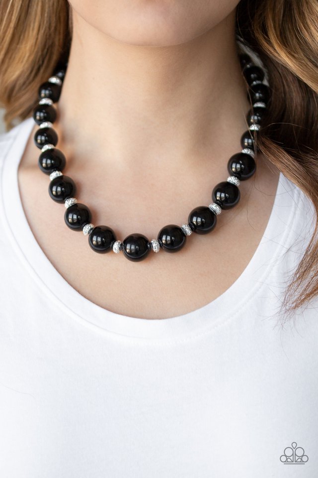 Uptown Heiress - Black Necklace