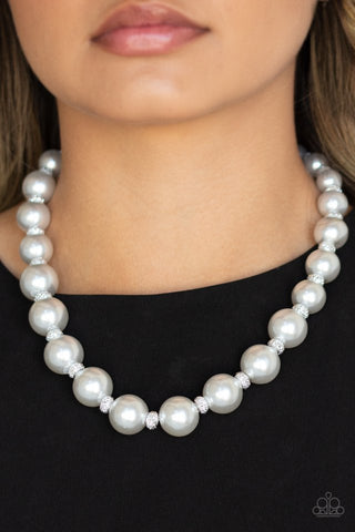 Uptown Heiress - Silver Necklace