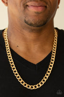 The Underdog - Gold Mens Necklace