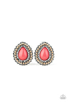 beaded-blast-pink-post earrings