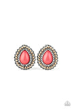 beaded-blast-pink-post earrings
