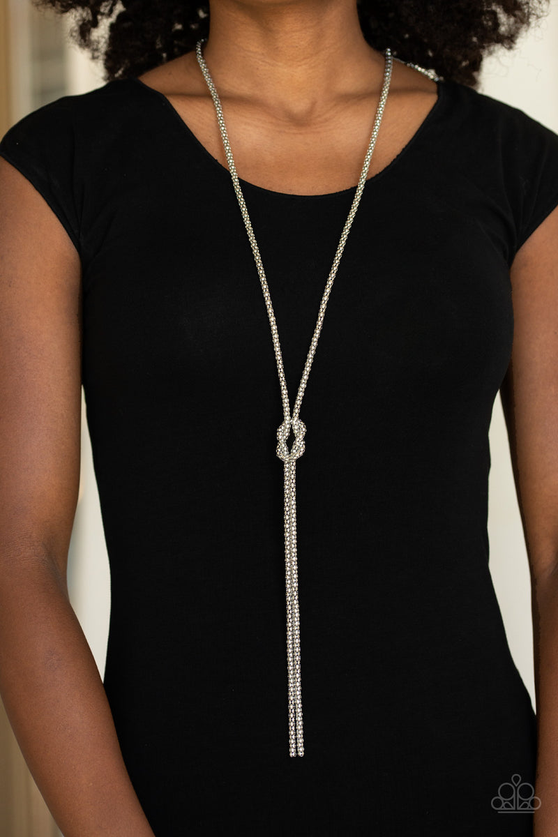 Born Ready - Silver Necklace