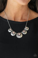 Solar Beam - Pink Necklace