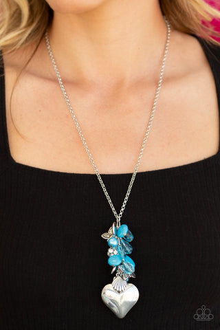 Beach Buzz - Blue Necklace