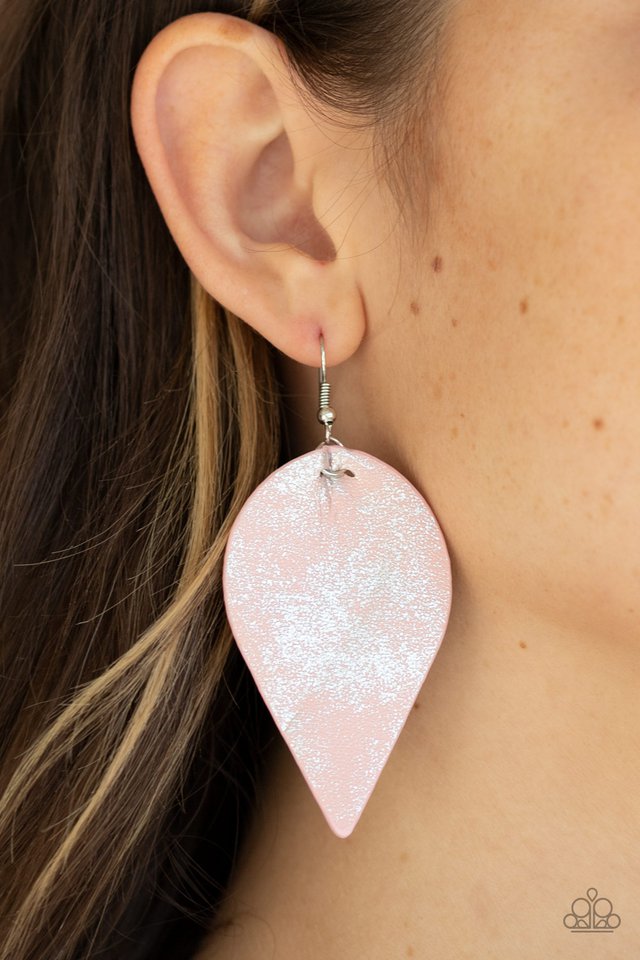 Enchanted Shimmer - Pink Earrings
