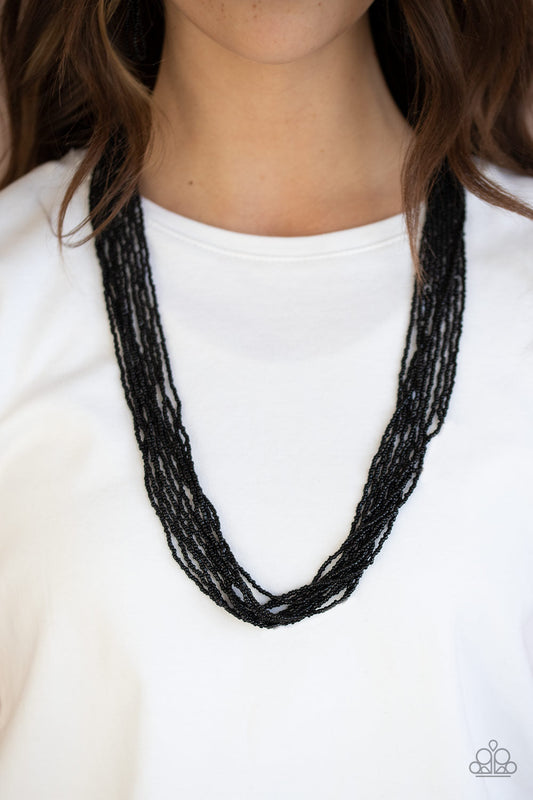 Congo Colada - Black Necklace