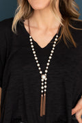 Vintage Diva - Copper Necklace