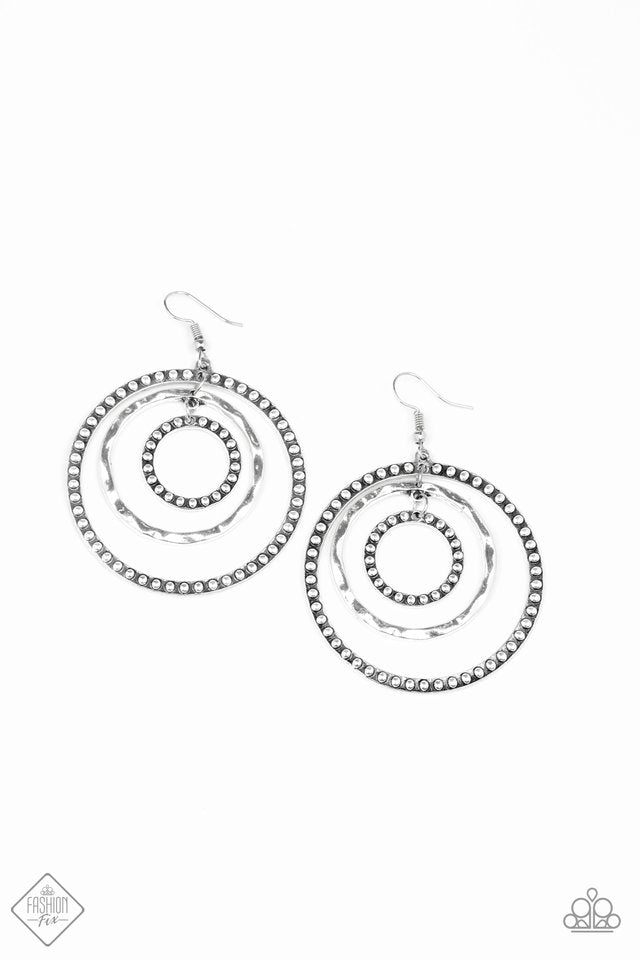 Texture Takeover - Silver Earrings