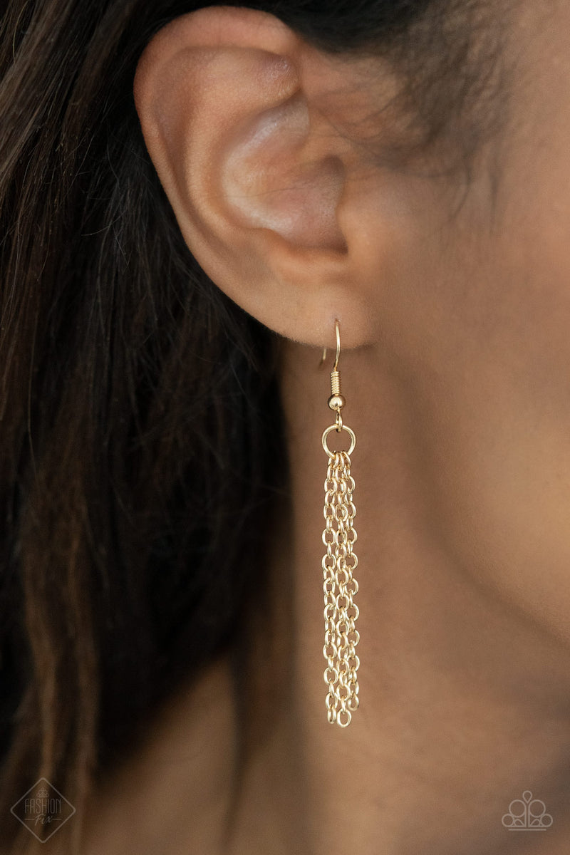 Serene Sheen - Gold Necklace