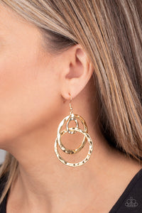 Modern Relic - Gold Earrings