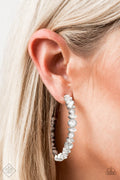 Can I Have Your Attention? - White Earrings