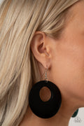 Island Hop - Black Earrings