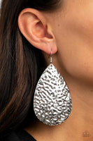 Metallic Mirrors - Silver Earrings
