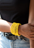 Diving in Maldives - Yellow Bracelet